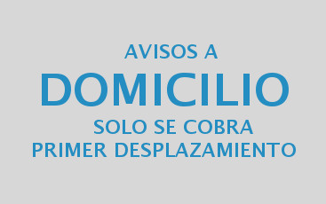 Avisos a domicilicio podología Rivas